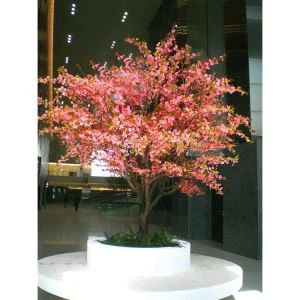 Mesterséges virágzó fák cseresznye virágok